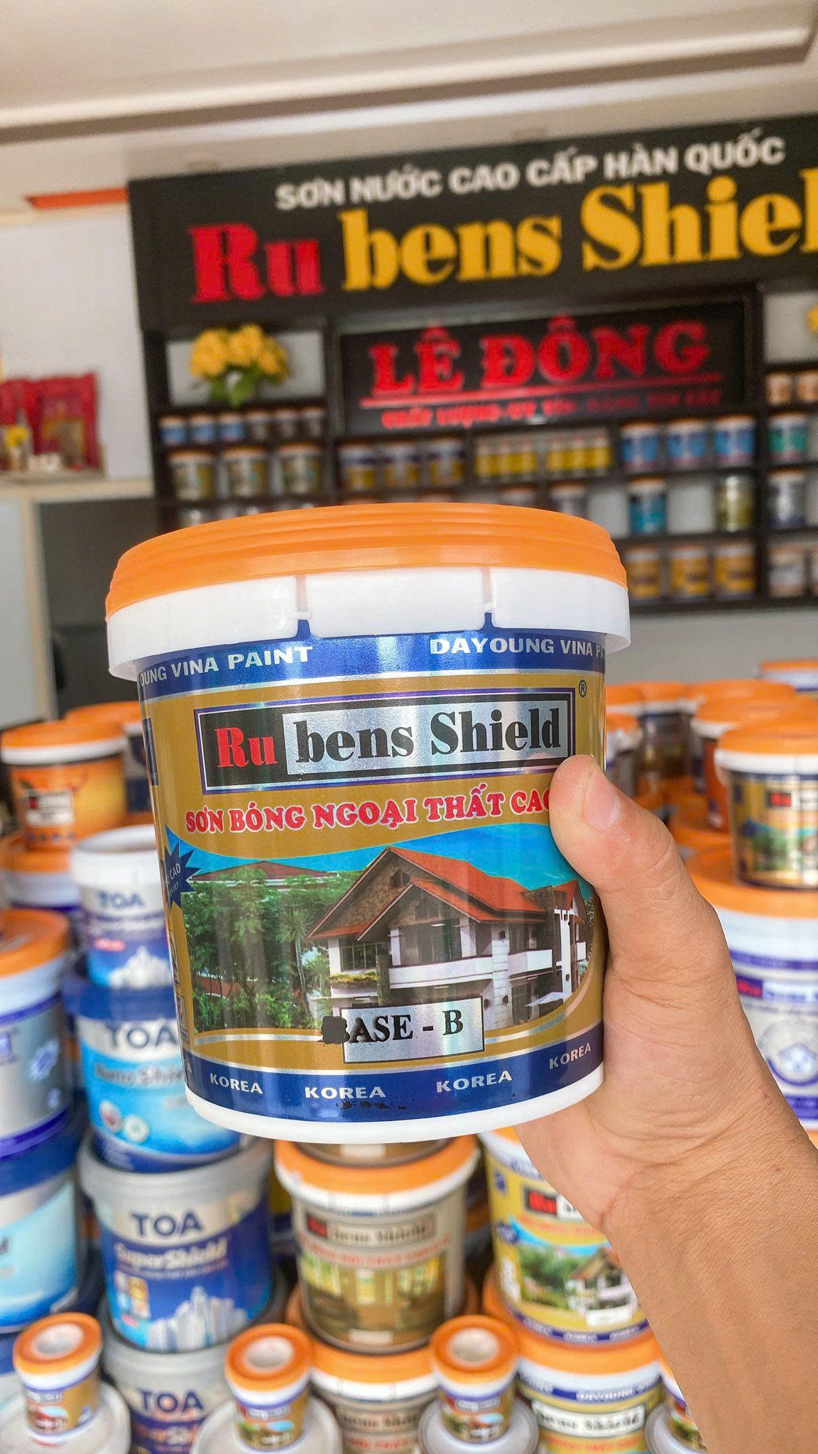 Các loại sơn nước và chống thấm tại Lê Đông